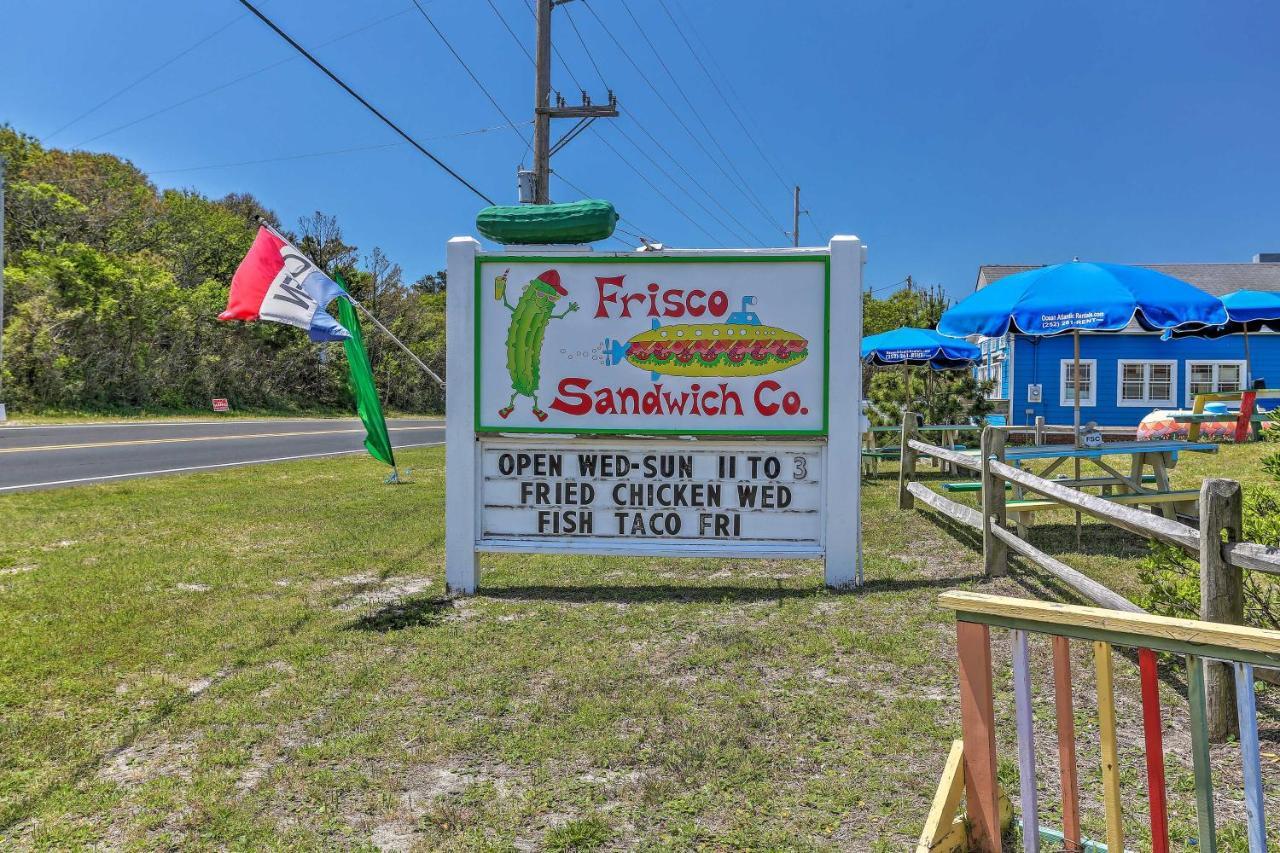 Cozy Cottage Less Than 2 Mi To Cape Hatteras Natl Shore! Frisco Exterior foto